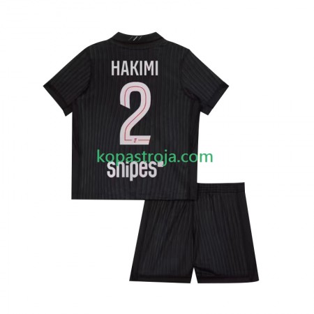 Billiga Fotbollströjor Paris Saint-Germain Achraf Hakimi 2 Barn Fjärde tröja 2025/26 Kortärmad